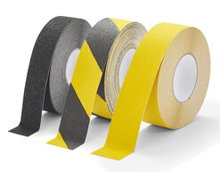 Antisliptape op de rol
