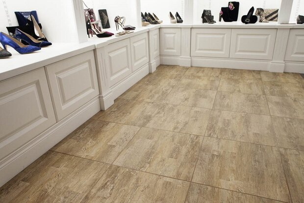 Design kliktegel BoTiendra betonlook beige