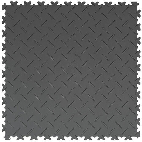 PVC Kliktegel BoNueva 9 mm grijs