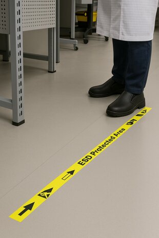 ESD Vloermarkeringstape 50 mm