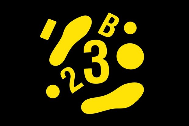 LeanLine Route Vloermarkeringstape 75 mm wit-zwart