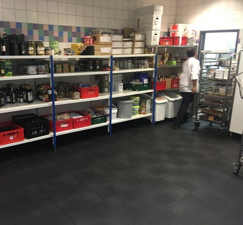 PVC Kliktegel Horeca Waterdicht HACCP &ndash; BoLock 7 mm grijs