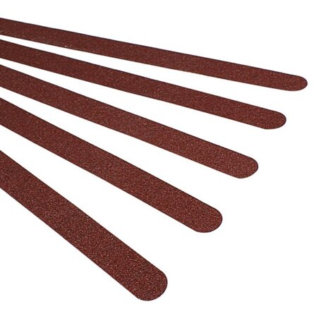 Antisliptape korrel fijn 100 mm rood-wit