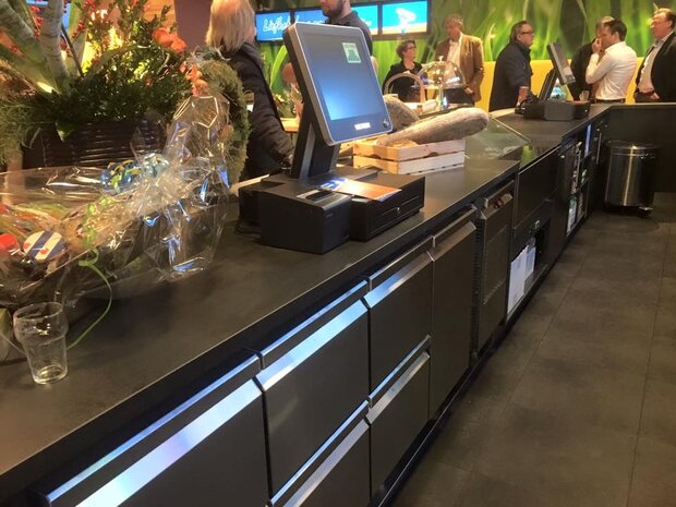 PVC Horecakeukenvloer Vloeistofdicht HACCP &ndash; BoFix GL 10 mm zwart