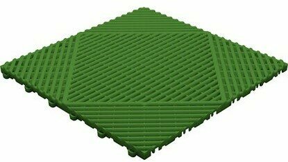 BoDeck Classic balkonvloeren 18 mm &ndash; open kliktegels | groen