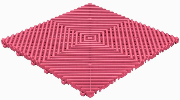 BoDeck Trend balkonvloeren 18 mm &ndash; open kliktegels | Pink