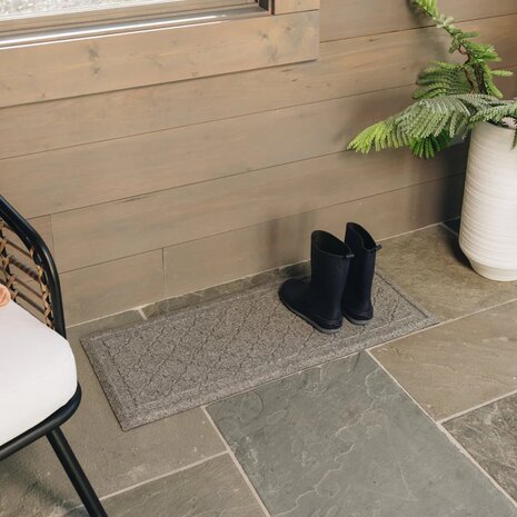 Waterhog Schoenen- &amp; Laarzenmat Cordova 38&times;91 cm Grijs