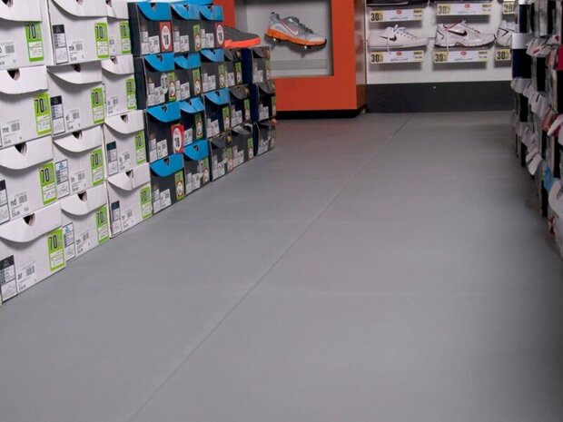 Taralock PVC kliktegel Garagevloer 7 mm -wit-verdekte verbinding 