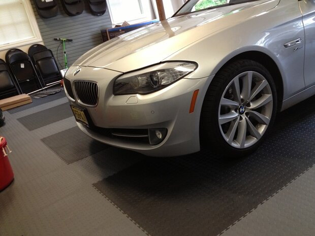 BoSepta-PVC-Kliktegel-Garagevloer-7-mm-donkergrijs-licht-gestructureerd