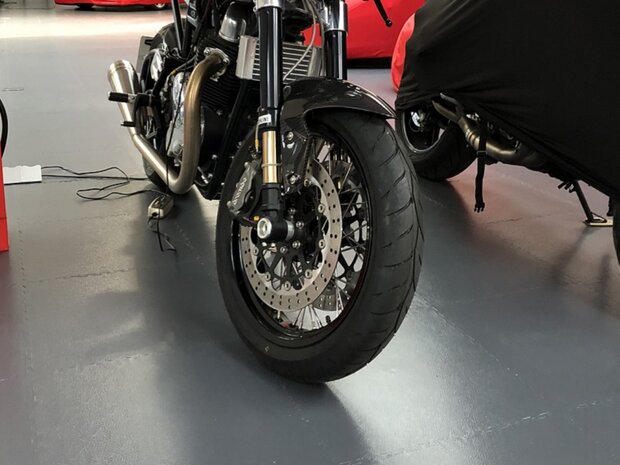 BoSepta-PVC-Kliktegel-Garagevloer-7-mm-oranje-licht-gestructureerd