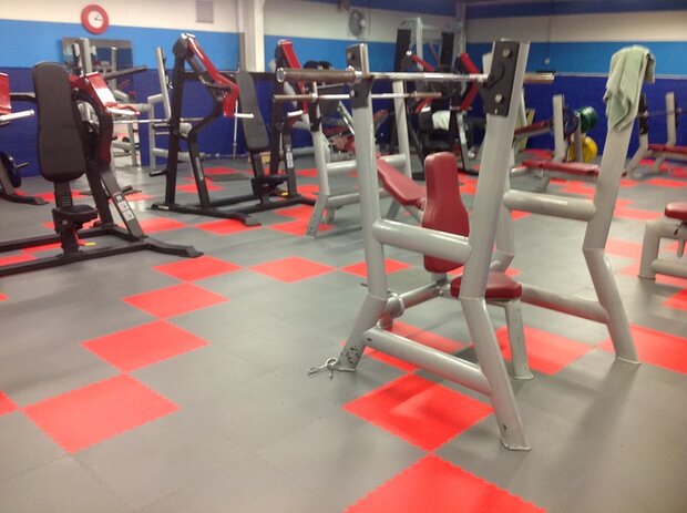 BoSepta-PVC-Kliktegel-Garagevloer-7-mm-geel-licht-gestructureerd