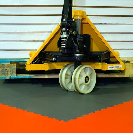 BoSepta-PVC-Kliktegel-Garagevloer-7-mm-zwart-licht-gestructureerd