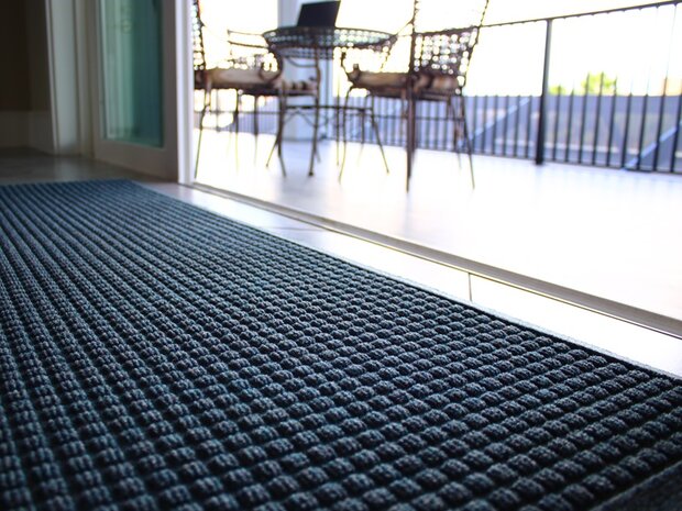 Deurmat WaterHog Square Grey 115x180 cm