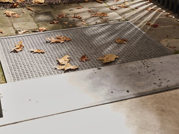 Deurmat WaterHog Square Charcoal 115x180 cm