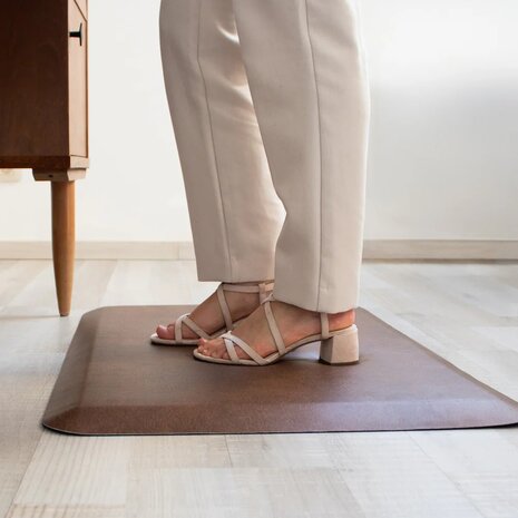 Ergonomische antivermoeidheidsmat &ndash; Linnen look 55 &times; 80 cm