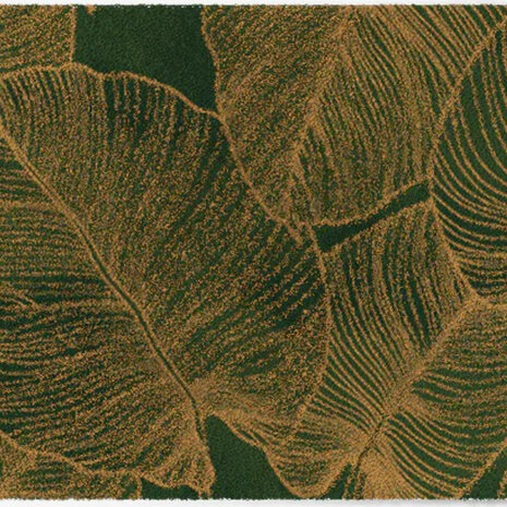 ColorStar Botanica binnendeurmat-dennengroen 85x150 cm