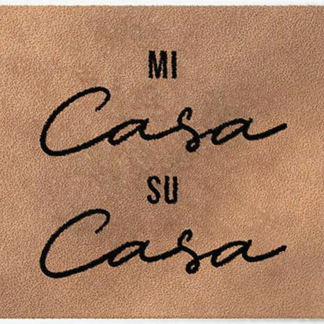 ColorStar- Mi-casa-Su-casa binnendeurmat-kameel 85x115 cm cm