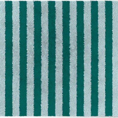 ColorStar- Stripes- binnendeurmat-lichtblauw-groen-85x150 cm