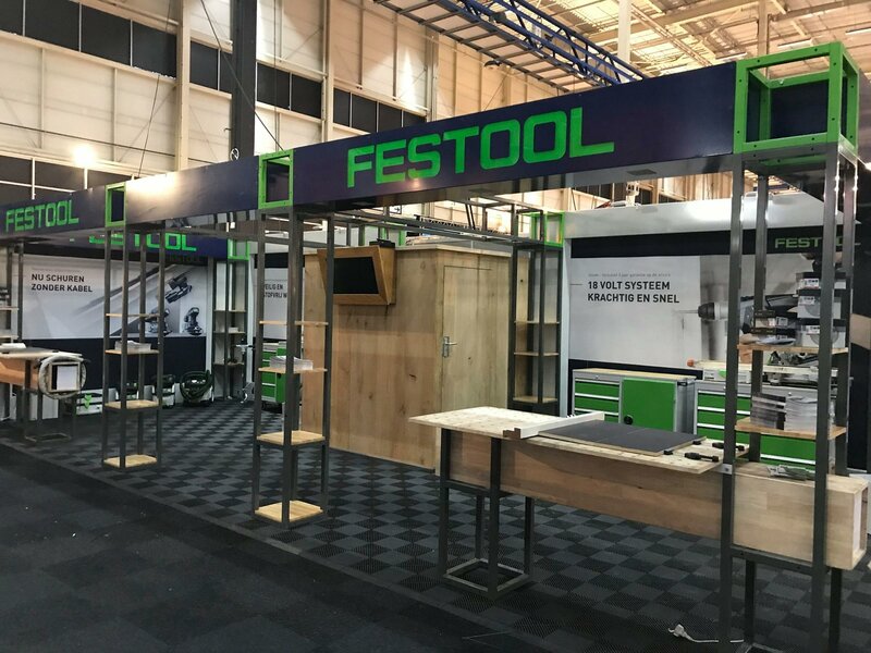 Bodenbelag Messestand