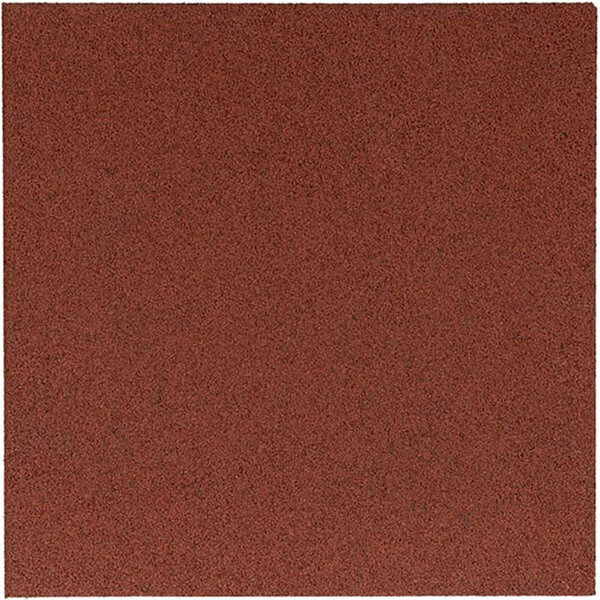 Rubberen tegel 25 mm rood