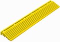 Afwerkrand recht voor 18 mm PP kliktegels geel