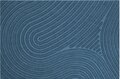 Tapis de douche et salle de bain WaterHog Fingerprint Blue