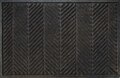 Deurmat WaterHog Herringbone Charcoal 115x180 cm