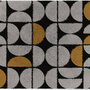 ColorStar Golden binnendeurmat-grijs-85x150 cm