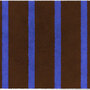 ColorStar- Lines- binnendeurmat-bruin-koningsblauw-85x150cm