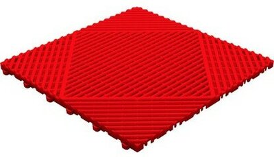 Kunststof kliktegel, open structuur, ronde ribben BoClassic rood Kunststof kliktegel, open structuur, ronde ribben BoClassic rood