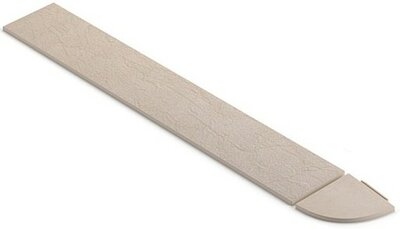 Afwerkrand met hoek voor 8 mm BoPiedra kliktegels Afwerkrand met hoek voor 8 mm BoPiedra kliktegels