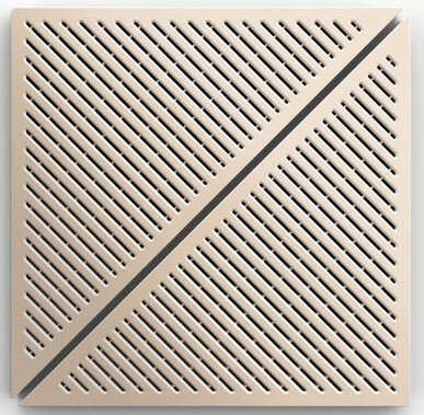 Kunststof kliktegel, driehoekig, open structuur, vlakke ribben BoTrio lichtbeige Kunststof kliktegel, driehoekig, open structuur, vlakke ribben BoTrio lichtbeige