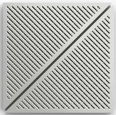 Kunststof kliktegel, driehoekig, open structuur, vlakke ribben BoTrio lichtgrijs Kunststof kliktegel, driehoekig, open structuur, vlakke ribben BoTrio lichtgrijs