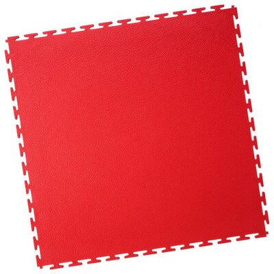 Kunststof kliktegel, gekorreld, PaviLock, rood Kunststof kliktegel, gekorreld, PaviLock, rood