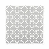 Kliktegel 12 mm geperforeerd BoStara wit