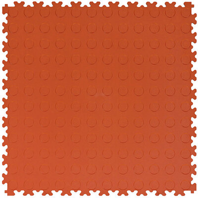 PVC kliktegel 7 mm noppen BoSepta oranje PVC kliktegel 7 mm noppen BoSepta oranje
