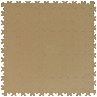PVC kliktegel 7 mm noppen BoSepta beige PVC kliktegel 7 mm noppen BoSepta beige