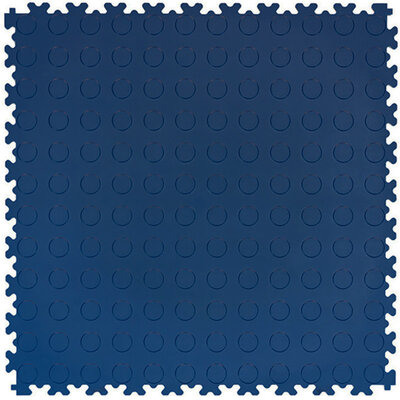 PVC kliktegel 7 mm noppen BoSepta donkerblauw PVC kliktegel 7 mm noppen BoSepta donkerblauw
