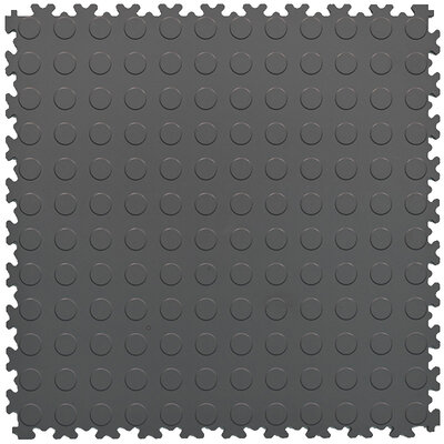PVC kliktegel 7 mm noppen BoSepta grijs PVC kliktegel 7 mm noppen BoSepta grijs