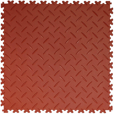 PVC kliktegel 7 mm traanplaatlook BoSepta roodbruin PVC kliktegel 7 mm traanplaatlook BoSepta roodbruin