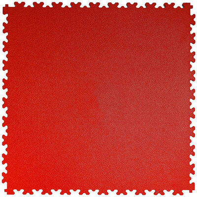 PVC kliktegel 9 mm BoNueva gekorreld rood PVC kliktegel 9 mm BoNueva gekorreld rood