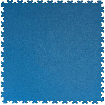 PVC kliktegel 9 mm BoNueva gekorreld blauw PVC kliktegel 9 mm BoNueva gekorreld blauw
