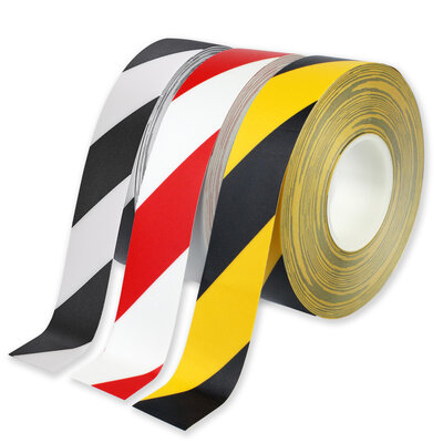 PermaLean Vloermarkeringstape 75 mm Gestreept
