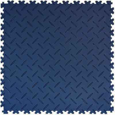 PVC kliktegel 4 mm BoKwatro traanplaat donkerblauw PVC kliktegel 4 mm BoKwatro traanplaat donkerblauw