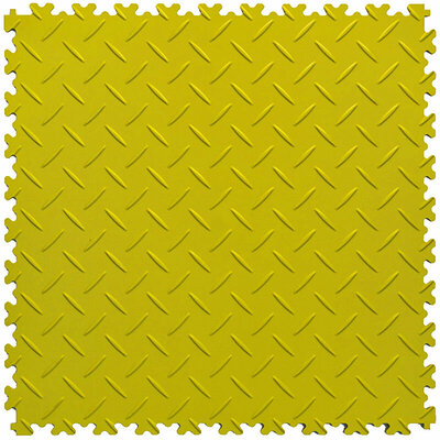 PVC kliktegel 4 mm BoKwatro traanplaat geel PVC kliktegel 4 mm BoKwatro traanplaat geel