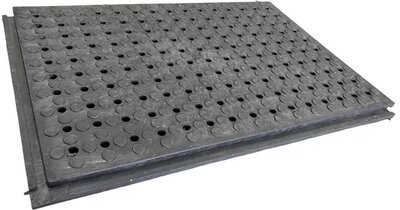 Extreem zwaar te belasten PVC paneel BoVerpe Drain 27 mm