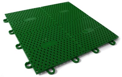 Sportvloer JugarTile Outdoor Tennis groen