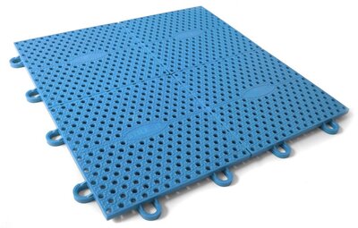 Sportvloer JugarTile Outdoor Tennis lichtblauw