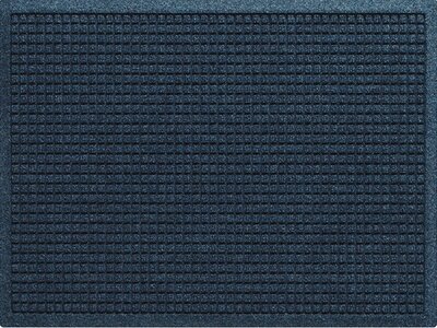 Deurmat WaterHog Square Navy Blue 90x150 cm