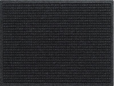 Deurmat WaterHog Square Charcoal 90x150 cm